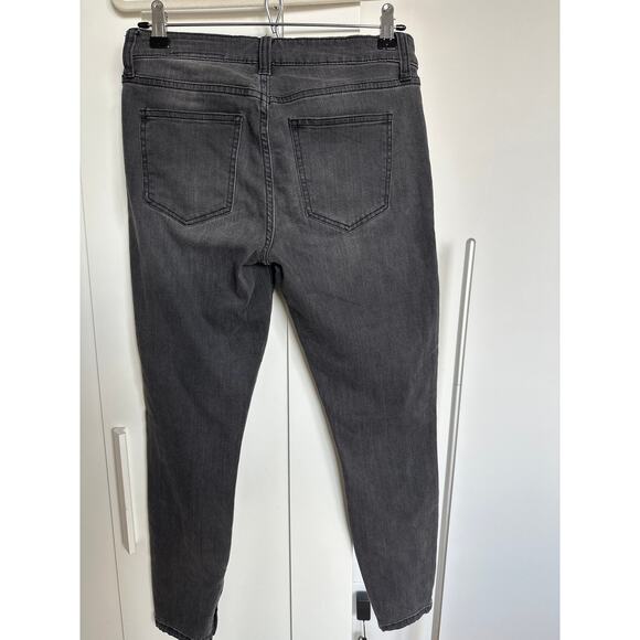 Pistola Women's Black Zippered Ankle Hem Skinny Denim Jeans, Size 28, EUC - Picture 2 of 6